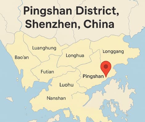 BYD founded in Pingshan, Shenzhen, China