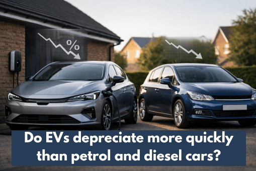 Do electric cars depreciate quicker than petrol and diesel cars?