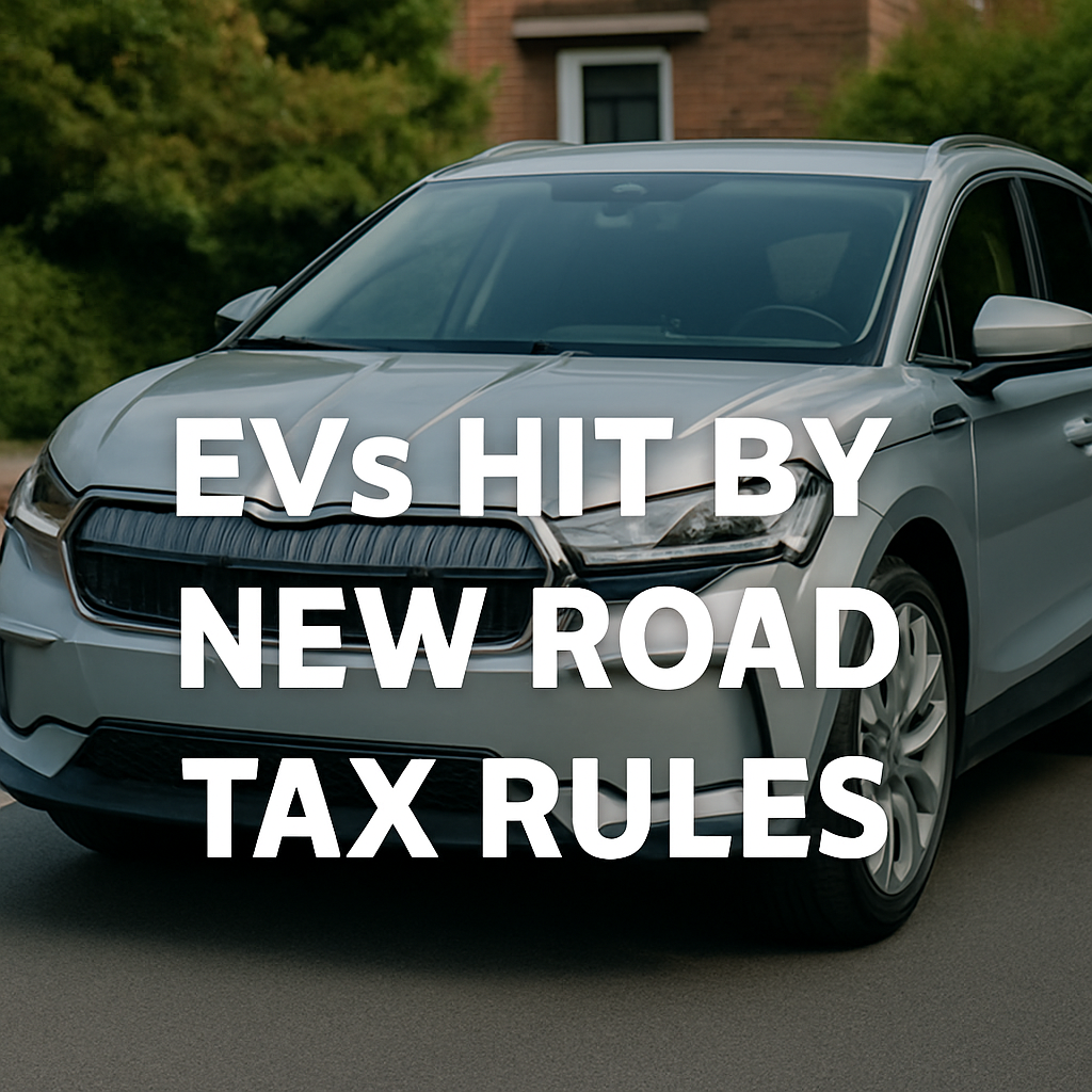 EV road tax changes 2025 UK