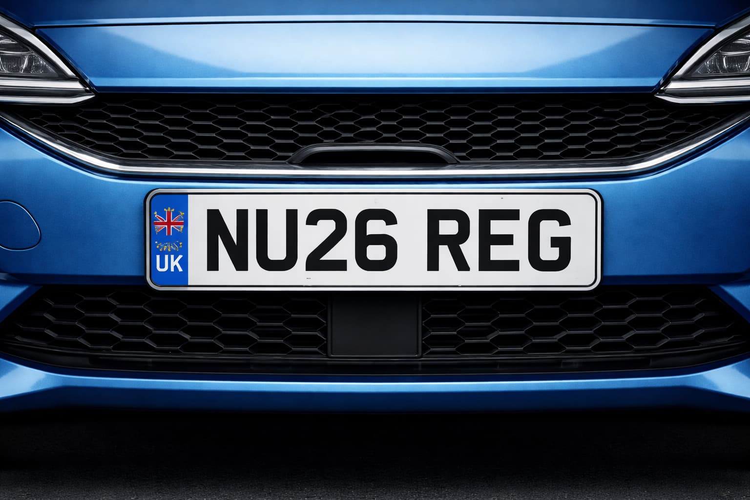 New 26 plate car UK
