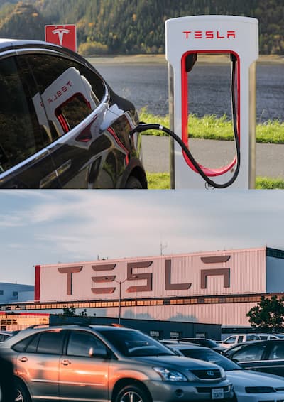 Tesla charging